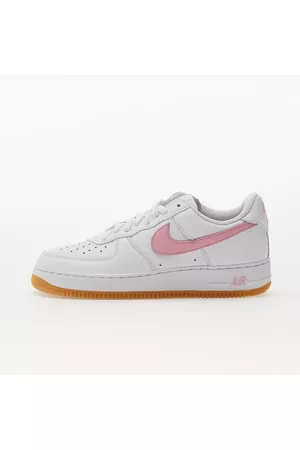 Nike Air Force 1 Low Retro / Pink-Gum Yellow-Metallic Gold