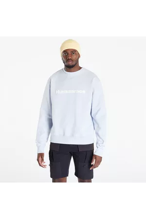 adidas Pharrell Williams Basics Crew Sweatshirt (Gender Neutral) Halo