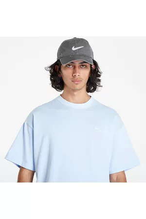 Nike Homem T-shirts - Solo Swoosh Men's T-Shirt Celestine / White
