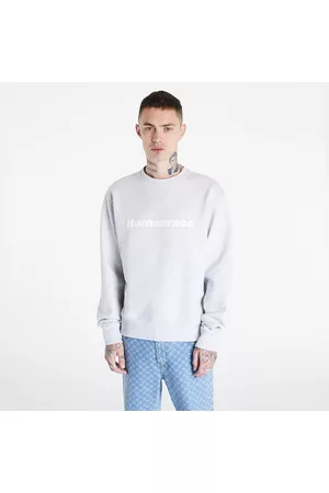 adidas Pharrell Williams Basics Crew Sweatshirt (Gender Neutral) Light Grey Heather