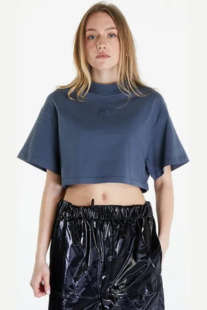 Reebok T-shirt Washed Cropped Tee M