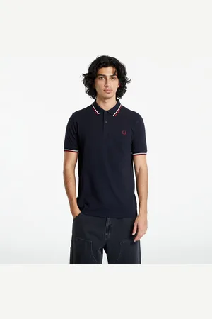 Fred Perry T-shirt Twin Tipped Shirt Nvy/ Swht/ XL