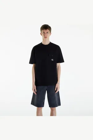 Calvin Klein T-shirt Jeans Texture Pocket Short Sleeve T-Shirt L