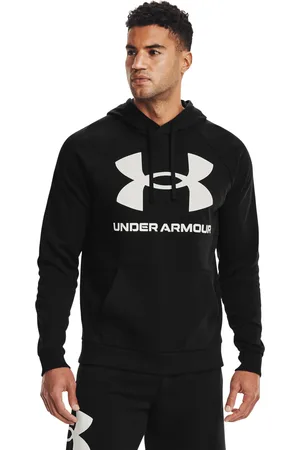 Under Armour Sweatshirt Rival Fleece Big Logo Hoodie / L