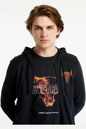 Under Armour Sweatshirt Project Rock Terry FZ Hoodie / M