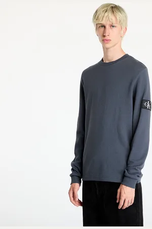 Calvin Klein T-shirt Jeans Badge Waffle Longsleeve Tee XXL