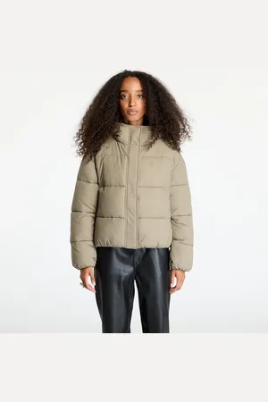 Calvin Klein Jacket Jeans Logo Short Hooded Puffer Jacket M