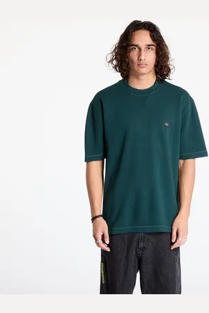 Calvin Klein T-shirt Jeans Waffle Woven Label Tee M
