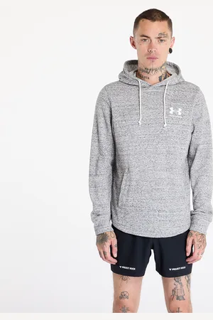 Under Armour Sweatshirt Rival Terry LC HD-WHT / M