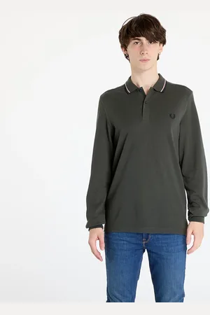 Fred Perry T-shirt LS Twin Tipped Shirt / / XL