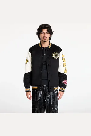 Mitchell & Ness Bomber NHL Team History Varsity Jacket Current Logo Bruins XXL