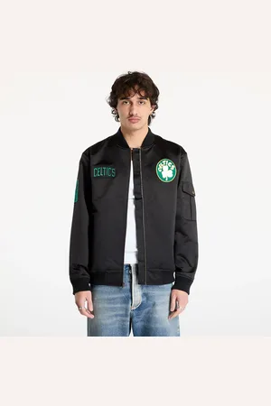 Mitchell & Ness Jacket NBA Team Leader Satin Vintage Logo Celtics Bomber XXL
