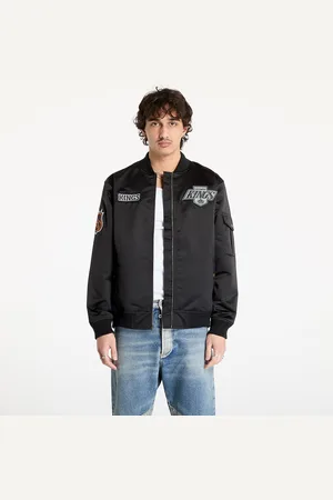 Mitchell & Ness Jacket NHL Team Leader Satin Vintage Logo Kings Bomber XXL
