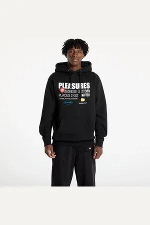 Pleasures Sweatshirt Grass Fed Hoodie L