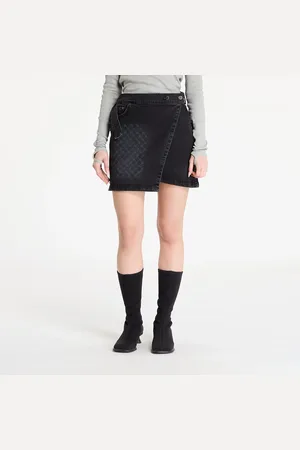 Daily paper Mongram Wrap Denim Skirt XS