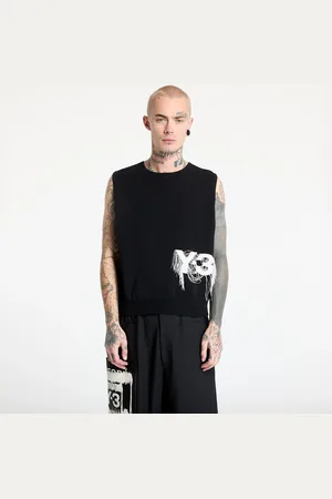 Y-3 Sweater Logo Knit Vest UNISEX M