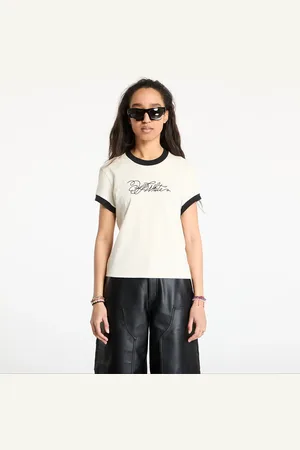 OFF-WHITE T-shirt Off White Script Fitted Tee L