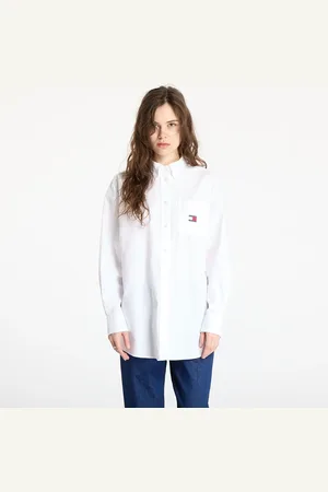 Tommy Hilfiger Shirt Tommy Jeans Oversized Badge Oxford Shirt L