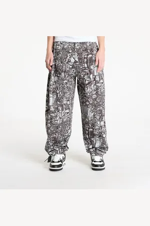 MARCELO BURLON Aop Mech Baggy Pajama Pants M