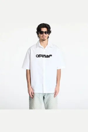 OFF-WHITE Shirt Spray Arrow Popl Bowling Shirt / L