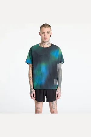 Y-3 T-shirt Allover Print Running Short Sleeve T-Shirt S