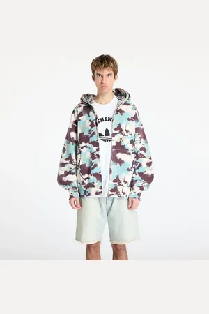 A Bathing Ape Sweatshirt Map Camo Shark Relaxed Fit Full Zip Hoodie UNISEX XXL