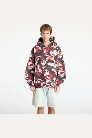 A Bathing Ape Sweatshirt Map Camo Shark Relaxed Fit Full Zip Hoodie UNISEX XL