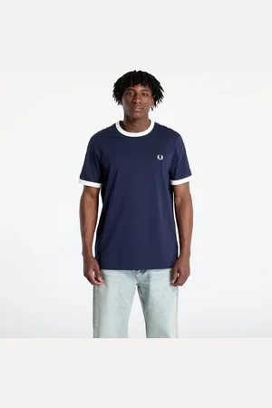 Fred Perry T-shirt Taped Ringer T-Shirt L