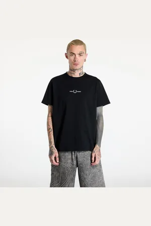 Fred Perry T-shirt Embroidered T-Shirt S