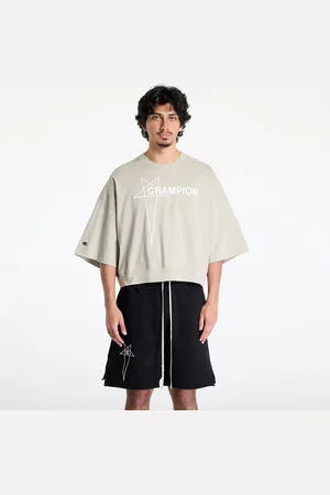 Rick Owens T-shirt x Champion Tommy Cropped Tee XXL