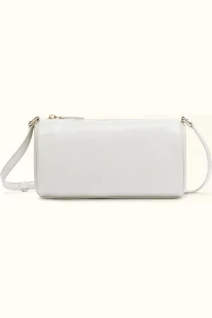 Furla Dalia Mini Mala Marshmallow Pele De Bezerro Dattero Lux Napa Almofadada