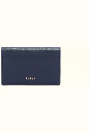 Furla Man Project Porta-cartão Mediterraneo Pele De Bezerro Texturizada Milos Homem