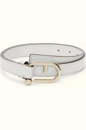 Furla Nuvola Cinto Fixo Marshmallow Pele De Bezerro Claris Lux