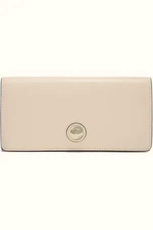 Furla Sfera Carteira Continental Ballerina I Pele De Bezerro Macia