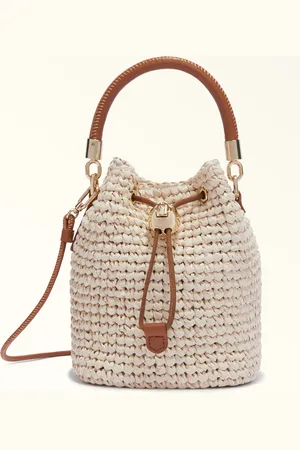 Furla Mionido Mini Mala S Naturale Crochet