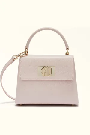 Furla 1927 Mala Com Alça Mini Corolla Pele Texturizada