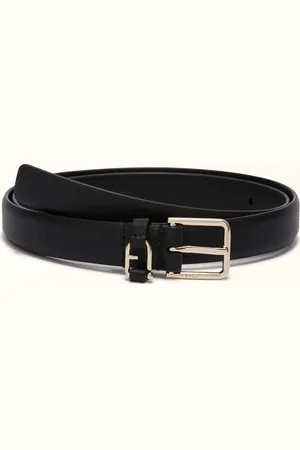 Furla Nuvola Cinto Fixo Nero Pele De Bezerro Claris Lux