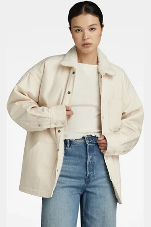 G-Star Boxy Sherpa Lined Overshirt