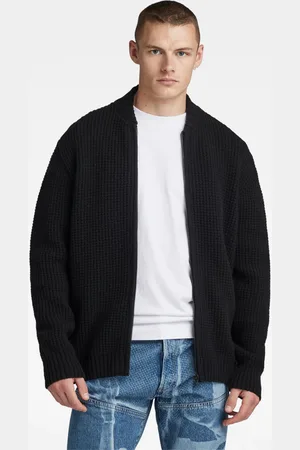 G-Star Chunky Zip Cardigan Knit