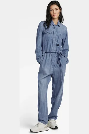 G-Star Denim Jumpsuit Long Sleeve