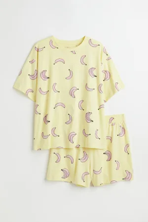 H&M + Pijama jersey de algodão