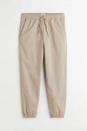 H&M Joggers em algodão Regular Fit