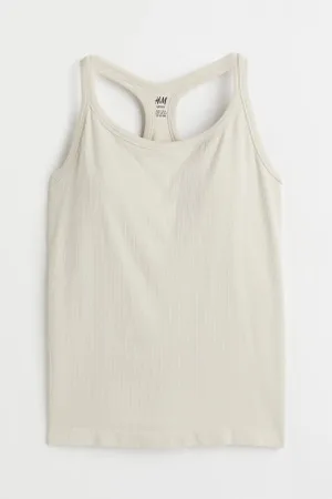 H&M Top com sutiã de desporto