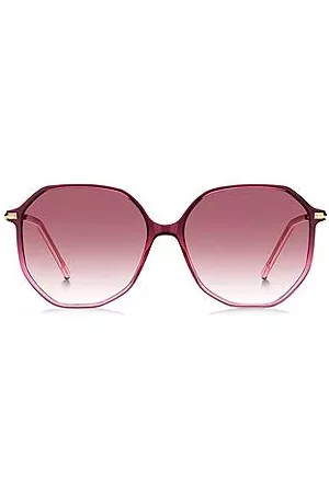 HUGO BOSS Acetate sunglasses with logo detail