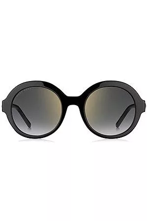 HUGO BOSS Round sunglasses in acetate with signature hardware