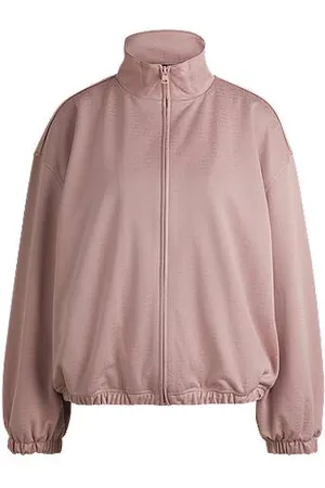 HUGO BOSS Casaco de ajuste grande com jacquard com logótipo