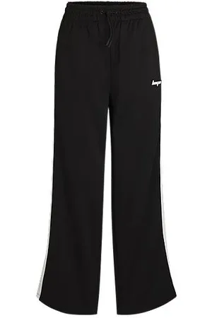 HUGO BOSS Partes de baixo de fato de treino com um visual retro e uma risca lateral