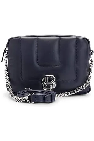 HUGO BOSS Mala a tiracolo acolchoada com monograma Double B