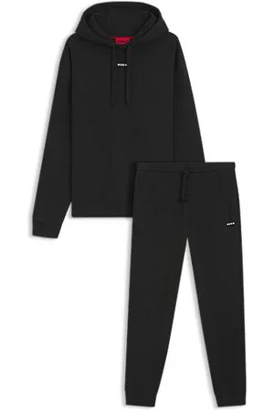 HUGO BOSS Fato de treino de duas peças de ajuste descontraído com logótipos contrastantes
