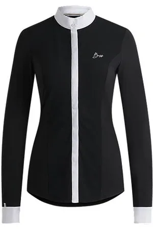 HUGO BOSS Blusa de espetáculo equestre com elasticidade em quatro direções
